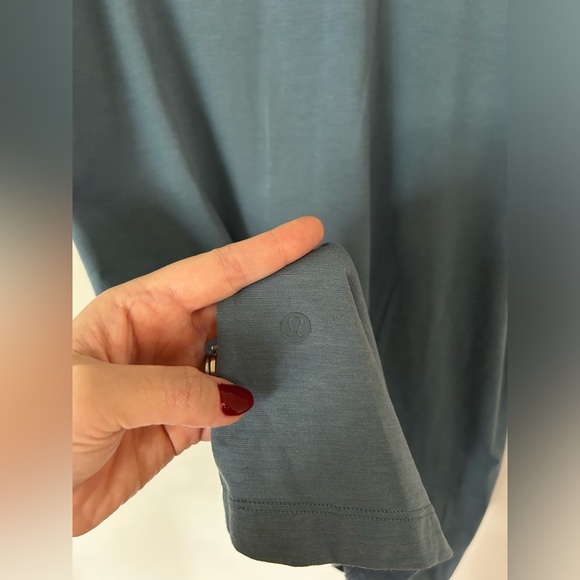 Lululemon Evolution Short Sleeve Polo Blue Size XXL - Picture 9 of 9